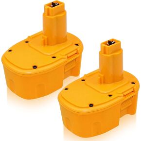 2 Packs 3600mAh Ni-Mh 14.4 Volt DC9091 DW9094 Battery Replacement for Dewalt 14.4V Batteries XRP DC9091 DW9094 DW9091 DC9094 DE9091 DE9092 DE9038(Yellow)