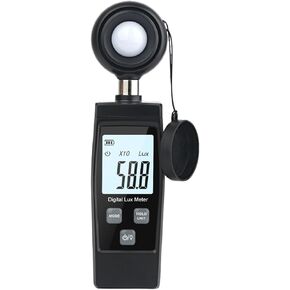 Digital Mini Lux Meter LCD Display Handheld Illuminometer 0-200000 Lux Luxmeter High Acturacy Meter Meter Lux/FC.