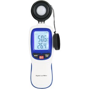 LIAMOS WT81 Digital Handheld Luxmeter Portable Light Meter Tester Illuminometer with User-Friendly Design,Accurate Testing