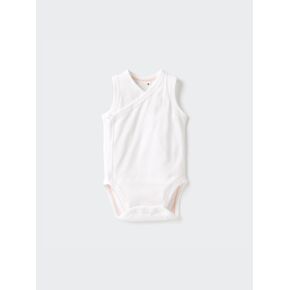Uniqlo Baby Cotton Mesh Inner Bodysuit | Open Front