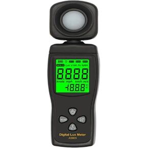 MINI Digital Lux Meter LCD Display Handheld Minluminometer Luminometer Meter Luxmeter Light Meter 0-200000 Lux ، اختبار دقيق