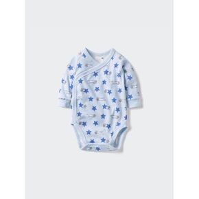 Uniqlo Baby Long Sleeve Bodysuit | Open Front | Lisa Larson