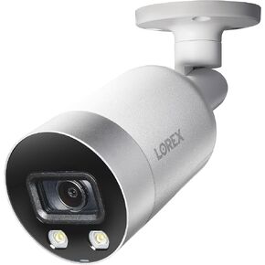 Lorex 4K Ultra HD التناظرية النشط النشط الإضافي الكاميرا الأمنية الرصاصة مع رؤية ليلية ملونة