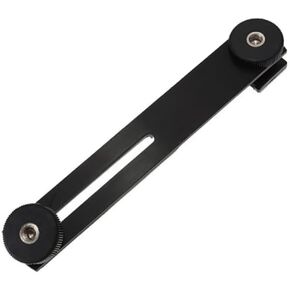 Aluminum Alloy Double-Ended Bracket for Light Bracket Dual Camera Mount Tripod Mount Studio Video Light Stand