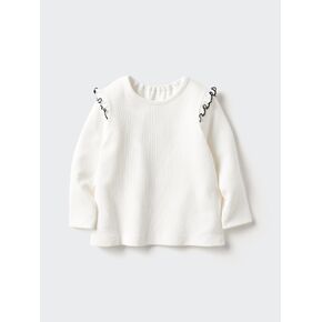 Uniqlo Baby Frilled T-Shirt | Long Sleeve