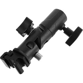 MERRYHAPY Photography Reflector Bracket Flash Bracket Umbrella Mount Holder Made of Anodized Aluminum