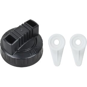73316 83872 Filter Nut And 47922 Drain Cap for Ridgid Shop Vac Vacuums, Craftsman Vac Shop Vacuum,Wet Dry Vac (73316-2pack and 47922-1pack)