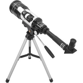 Housoutil Beginner Telescope for Adults Kids 70 Mm Aperture Portable Travel Astronomy Telescope for Night Sky Observation and Interactive Learning