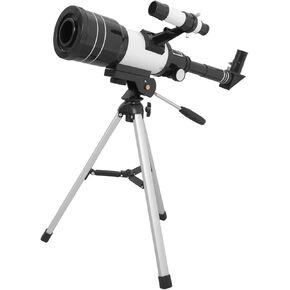 Angoily Compact Travel Astronomy Telescope 70 Mm Aperture Refractor Telescope for Stargazing Moon Viewing and Outdoor Exploration
