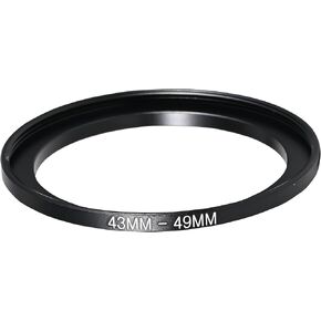 Kase 43mm to 49mm Conventional Step Up Filter Ring Adapter