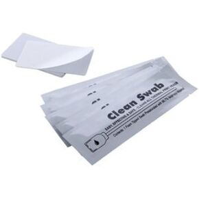مجموعات تنظيف طابعة بطاقة الهوية ACL001 ، 1Kits/Bag (بطاقات لاصقة 5pcs ، 5 مسحات مشبعة)