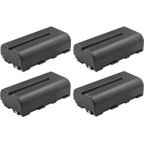 Kastar 2-Pack NP-F550 / NP-F570 Li-ion Battery 7.4V 2900mAh Replacement for Neewer Professional Dimmable Bi-Color 660, SNL660 LED Video Light, Advanced 660 Dimmable Bi-Color LED Panel Video Light