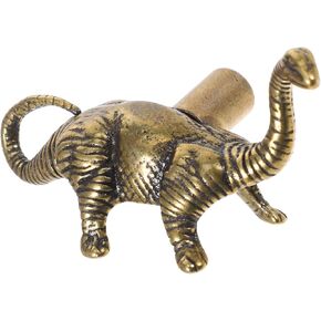 ARTIBETTER Dinosaur Theme Metal Drawer Pulls Elegant Copper Finish Knobs for Boys and Girls' Nursery
