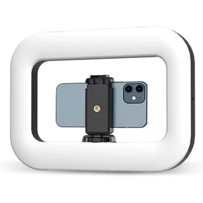 LED Content Frame - The Ultimate Content Creator Light with Soft, Adjustable Lighting & Ergonomic Handheld Design - Portable Handheld Ring Light Offers Glare-Free Clarity & Stable Control