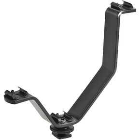 Adjustable V Shaped Flashing Bracket Heavy Duty V Form Flashing Holder Simple Use for Multiple Angles Photography Lighti