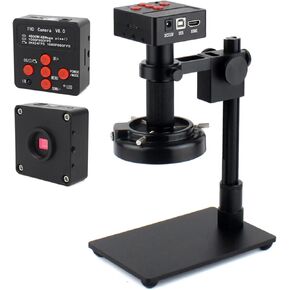 48MP 2K HDMI USB Video Microscope Camera with 150X Lens for Phone Repair and Soldering
