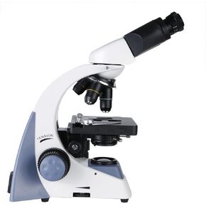 Microscopes 1600X Binocular Microscope HD High Magnification Microscope Hinged Optical Microscope for School Laboratory Science Education