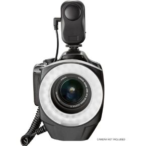 Dual Macro LED Ring Light/Flash Compatible with Sony Alpha DSLR-A100