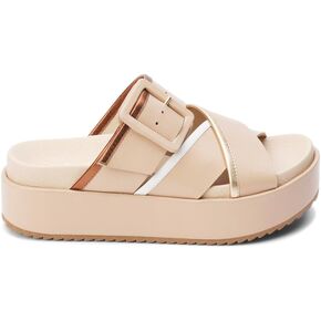 Matisse Womens Micah Footbed Platform Casual Sandals Casual Mid Heel 2-3" - Black