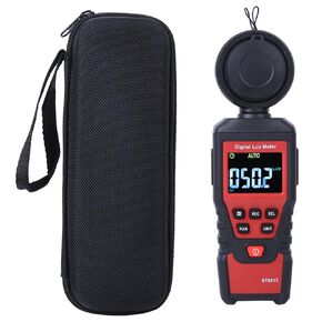 Light Meter, ST6813 ABS Portable Digital LCD Light Mini Handheld Illuminance Meter Photometer Illuminometer Instrument for Factories or, Tools