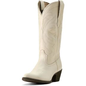 ARIAT Women's Heritage J Toe Stretchfit Western Boot, Rich Cream, 6.5