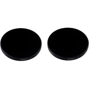 1Pc/2Pcs Dia 18mm/ 20mm /20.5mm /21.8mm /28mm /41.5mm ZWB2 Filter UV 365nm Light Ultraviolet Black Glass Lens for S2 S2+ C8 501B 502B Flashlight (Color : 2 Pieces, Size : 41.5mm x 2mm)
