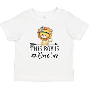 inktastic 1st Birthday Party Tribal Lion Boys Baby T-Shirt