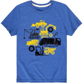 Instant Message - Construction Toss - Toddler Short Sleeve T-Shirt