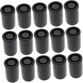 Stobok 50pcs camera camera film case cansters with lids protecture moisture للمصورين المتعطشين