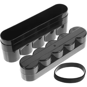 POPETPOP Film Storage Case Hard Plastic Canisters for Film Durable Empty Box and Items Any Environment