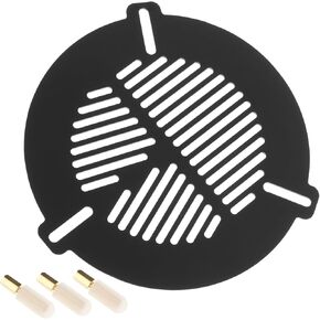 DOITOOL Metal Fishbone Plate Bahtinov Mask Small Aluminum Telescope Accessory Easy Install 3 Screw Fixing