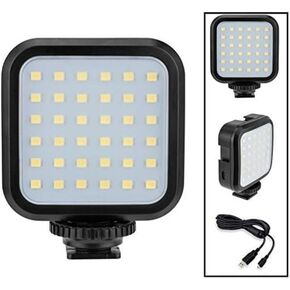 LED Light with Power Kit Pack for Panasonic Lumix DMC-FZ2500 DC-FZ80