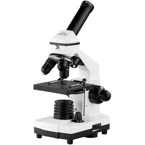 2500X Microscopes Biological Educational Microscopes with Slides Set Adapter