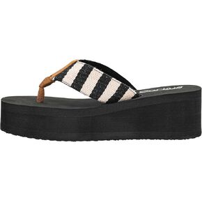 Corkys Footwear Women's Take A Dip Flip Flops - Featuring a Stylish V-Strap Design and a 2.5-Inch Platform, Blending Casual Elegance with Ultimate Comfort