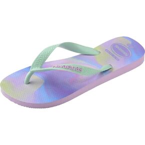 Havaianas Women's Top Fashion Flip Flops Sandals, Purple Fantasy, 9/10