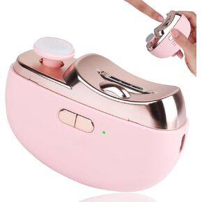 2025 Upgraded Electric Nail Clipper, Electric Nail File, 2 Speeds Automatic Nail Trimmer with LED Light & Clip Storage - USB Rechargeable for Baby, Kids, Adults, Seniors