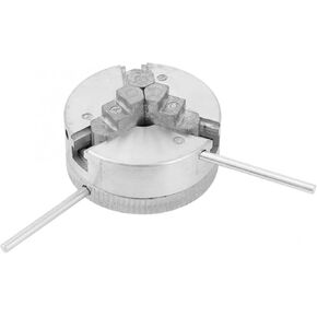 Z011 Lathe Chuck Zinc Alloy 3-Jaw Chuck Clamp Accessory Chuck Lathe Part for Mini Metal Lathe Chuck clamp