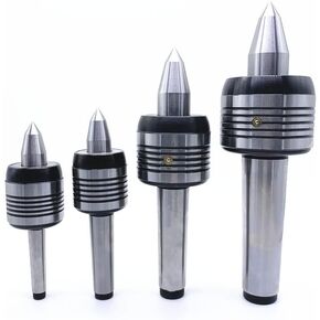 1pc MT1 MT2 MT3 MT4 Alloy Steel Lathe Live Center Taper Tool Live Revolving Milling Center Taper Machine Accessories Lathe Tool(MT2)