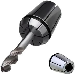 1pc ERG16 Tap Collet ER Tapping Collet Taps ERG32 ERG16 ERG20 ERG25 Square Tapping ER Collet ISO JIS DIN Type Machine Milling Tools(ERG25-M16)