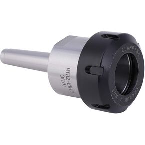 Morse Cone Collet, M10 Collet Chuck Holder Morse Taper MT2 Shank Holder -ER40 Chuck for CNC Lathe