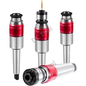 1pc GT12 Tapping Chuck Torque Overload Protection Machining Center BT40 Tapping Tool Handle Tap GT24 Telescopic Flexible Floating(NT40-GT24-130L)
