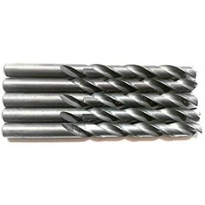 5PCS,27/64",Black Oxide Twist Drill Bits