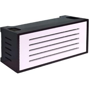 Router Shelf Wall Mount WiFi Router Storage Box, Router Storage Box/2 Tiers Set-top Box Supports,WiFi Router Shelf,Wireless Router Storage Shelf WiFi Router Storage Box (F 49.5x25.5x19cm)