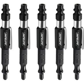 SAFELILFE Pocket Air Gun Industrial Style Adjustable Air Blow Gun with M-style Couplers, Max Pressure 150 PSI (1)