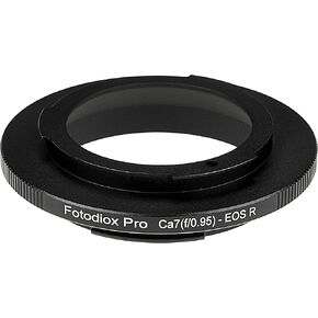 Fotodiox Pro Lens Mount Adapter Compatible with 50mm f/0.95 Cn7/7s Rangefinder Dream Lens to Canon RF Mount Mirrorless Cameras