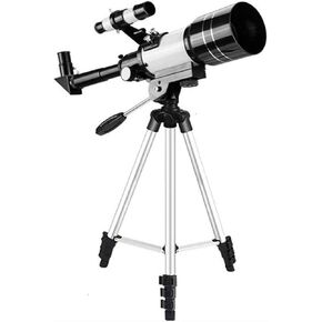 Telescope Refractors, 70mm Aperture 400mm AZ Mount Astronomical Refracting Telescope for Kids and Beginners,PortableTele