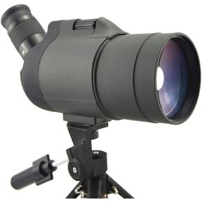 Portable Binoculars High Power 25-75X70 Ground Telescope, Monocular Refractor Magnification Optical BAK4 Prism Long-Distance Waterproof Tripod, Used for Bird Watching
