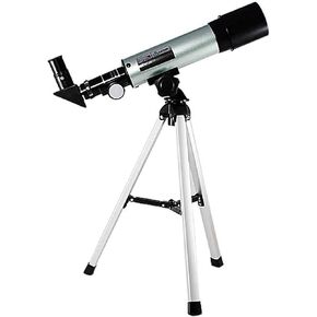 Space Astronomical Refractor Telescope with Adjustable Tripod, Monocular Telescopes for Astronomy Beginners, Educational