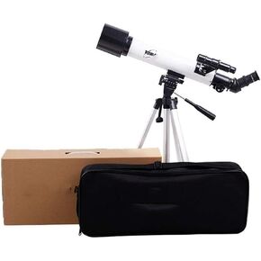 Kids Telescope for Adults Astronomy Beginners,60mm Aperture 500mm Mount Astronomical Refracting Telescope,1.5X Erecting