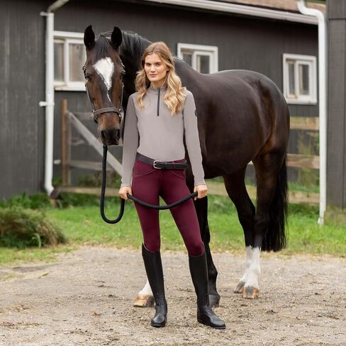 Equinavia Karolina Womens Leather Premium Equestrian English Horse Riding Tall Field Boots | Luxurious and Durable in Saudi Arabia
